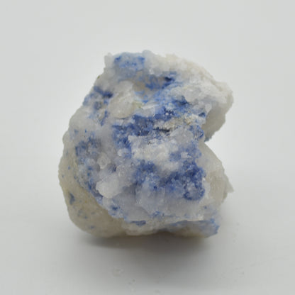 Raw Dumortierite in Quartz Specimen Rock - 79 grams