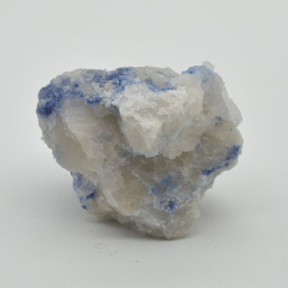 Raw Dumortierite in Quartz Specimen Rock - 79 grams