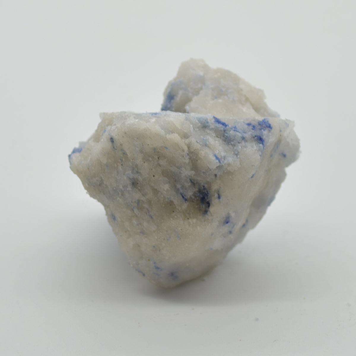 Raw Dumortierite in Quartz Specimen Rock - 79 grams