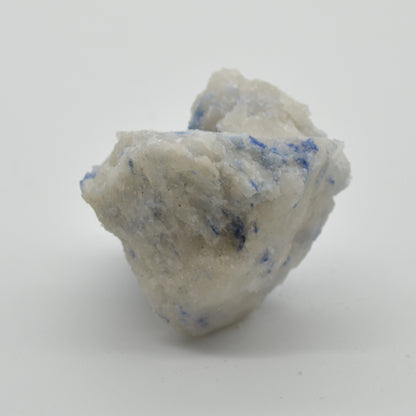 Raw Dumortierite in Quartz Specimen Rock - 79 grams