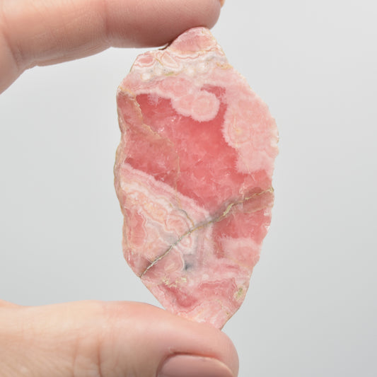 Rhodochrosite Slice / Specimen Rock - 26 grams