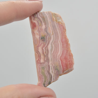 Rhodochrosite Slice / Specimen Rock - 20 grams