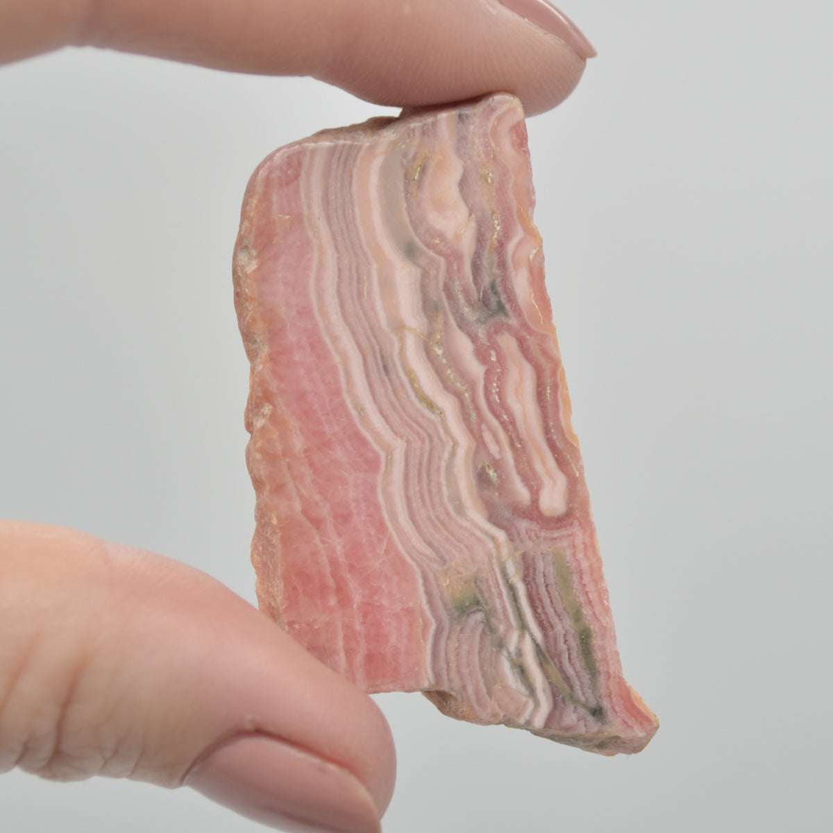 Rhodochrosite Slice / Specimen Rock - 20 grams