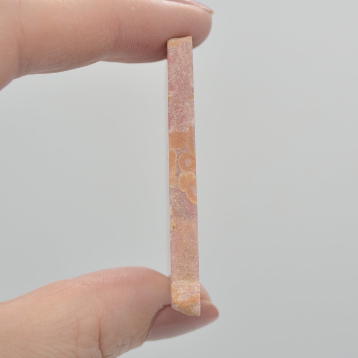 Rhodochrosite Slice / Specimen Rock - 20 grams