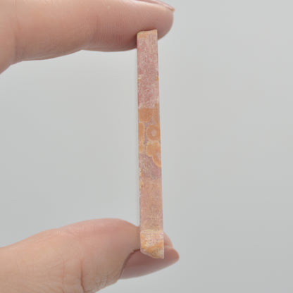 Rhodochrosite Slice / Specimen Rock - 20 grams