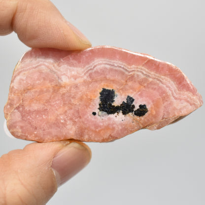 Raw Rhodochrosite Slab Slice Specimen from Argentina - 23 grams #33