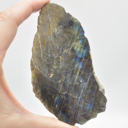 Labradorite Freeform Slice - 89 grams - #04