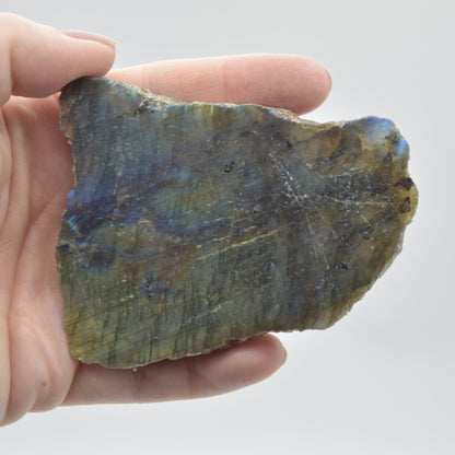 Labradorite Freeform Slice - 92 grams - #12
