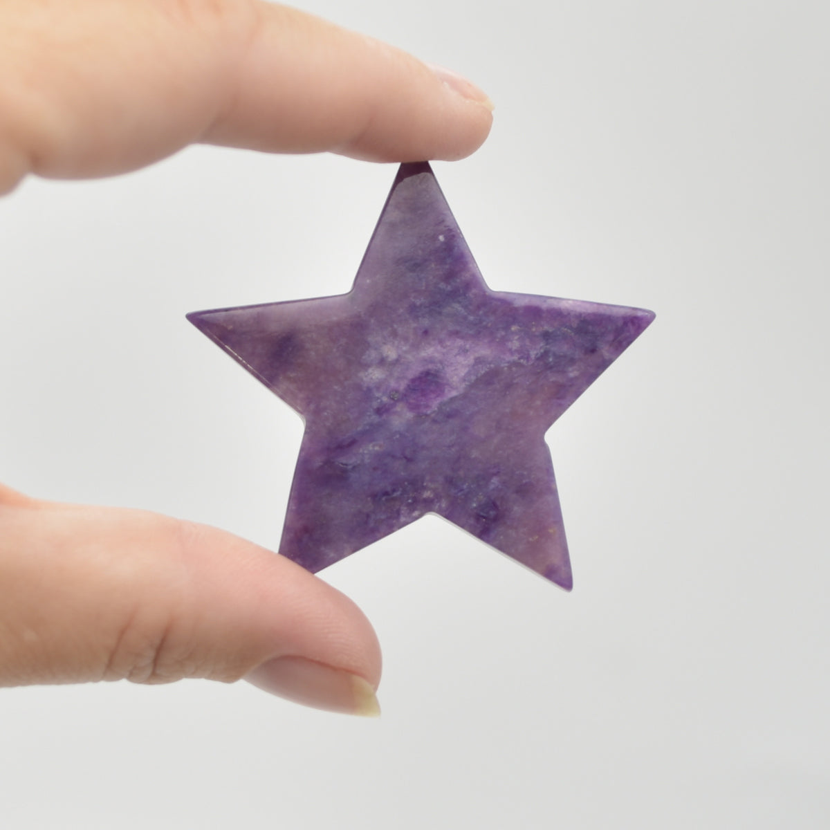 Charoite Crystal Star - 5cm - 1 Count #04