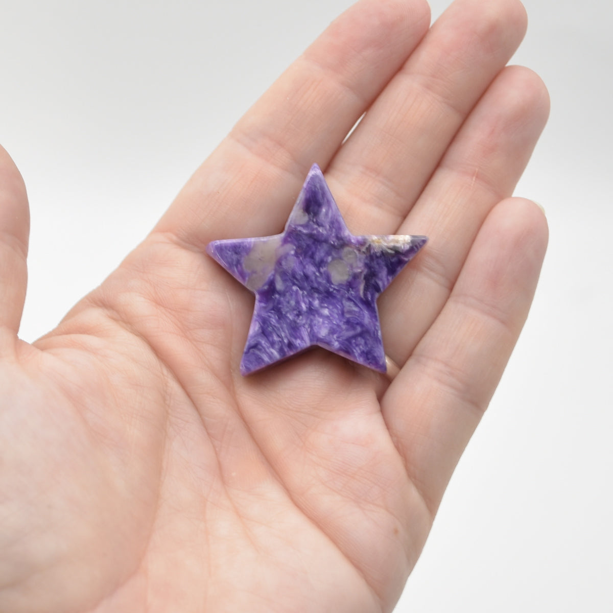 Charoite Crystal Star - 4cm - 1 Count #06