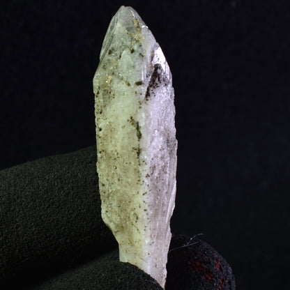 Danburite (with Pyrite) UV Reactive Crystal Raw Point Specimen from Mexico - 19 grams - #11