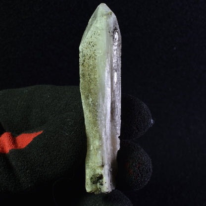 Danburite (with Chalcoyrite) UV Reactive Crystal Raw Point Specimen from Mexico - 24 grams - #15