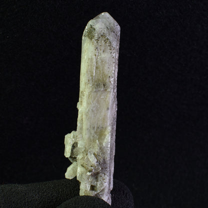 Danburite (with Pyrite) UV Reactive Crystal Raw Point Specimen from Mexico - 17 grams - #17