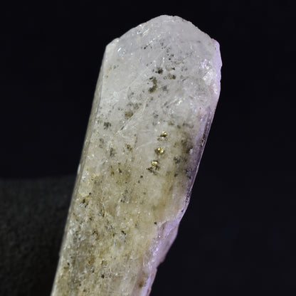 Danburite (with Chalcopyrite) UV Reactive Crystal Raw Point Specimen from Mexico - 24 grams - #26