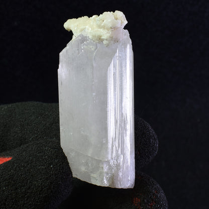 Danburite (with Calcite) UV Reactive Crystal Raw Point Specimen from Mexico - 28 grams - #32