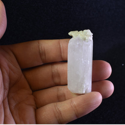 Danburite (with Calcite) UV Reactive Crystal Raw Point Specimen from Mexico - 28 grams - #32