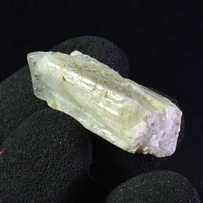 Danburite (with Calcite) UV Reactive Crystal Raw Point Specimen from Mexico - 12 grams - #38