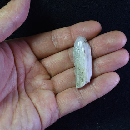 Danburite (with Calcite) UV Reactive Crystal Raw Point Specimen from Mexico - 12 grams - #38
