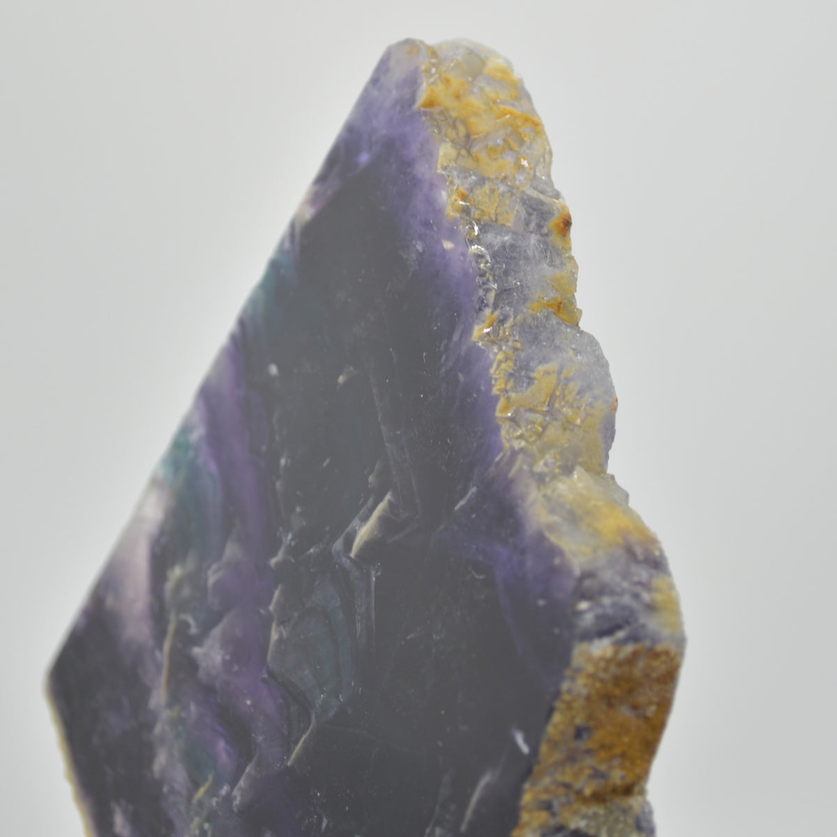 Rainbow Fluorite Freeform Slice - 271 grams - #12