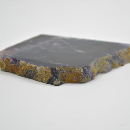Rainbow Fluorite Freeform Slice - 271 grams - #12
