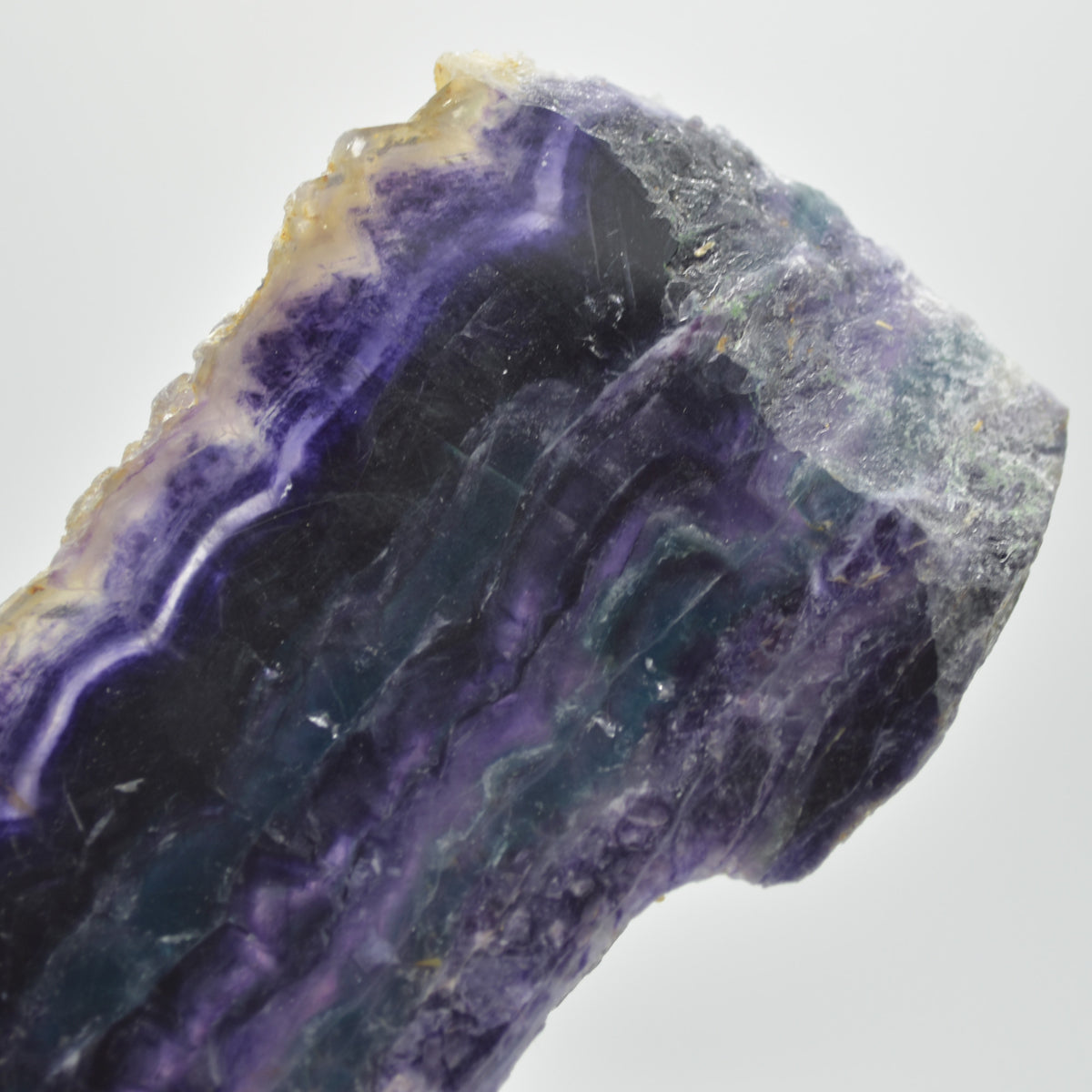 Rainbow Fluorite Freeform Slice - 202 grams - #22