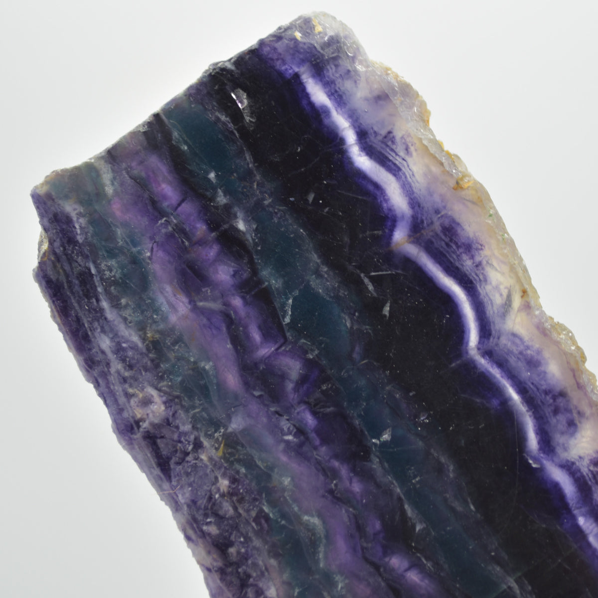 Rainbow Fluorite Freeform Slice - 202 grams - #22