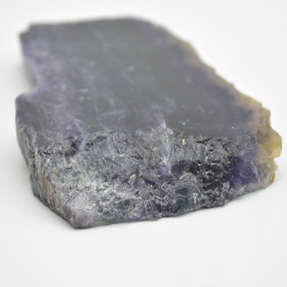 Rainbow Fluorite Freeform Slice - 202 grams - #22