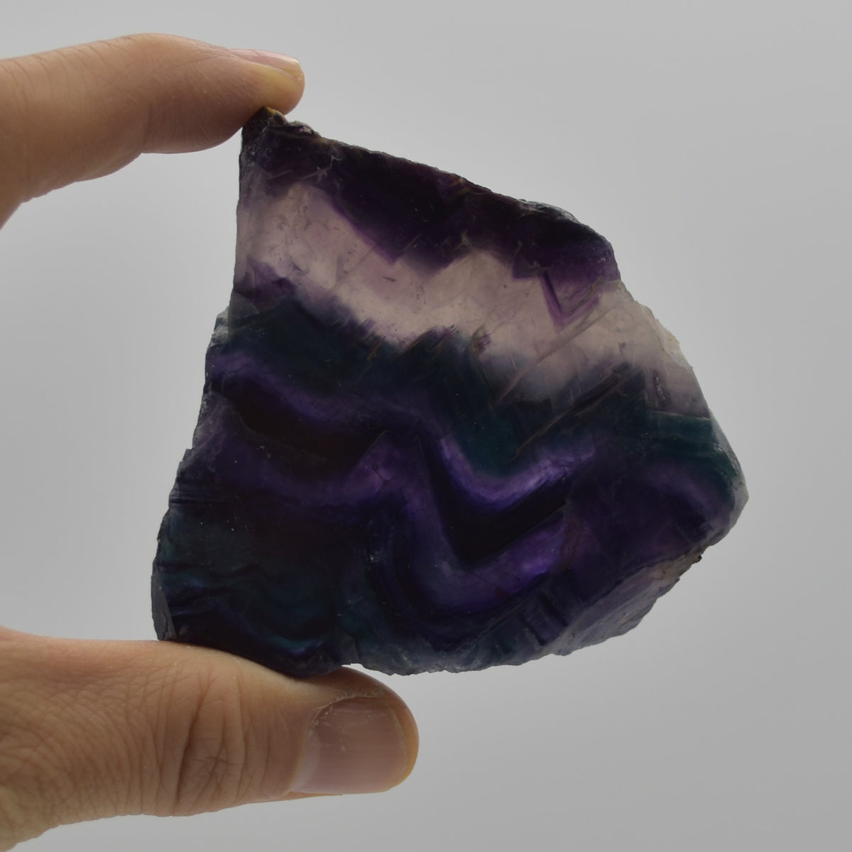 Rainbow Fluorite Freeform Slice - 153 grams - #29