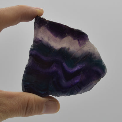 Rainbow Fluorite Freeform Slice - 153 grams - #29