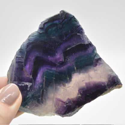 Rainbow Fluorite Freeform Slice - 153 grams - #29
