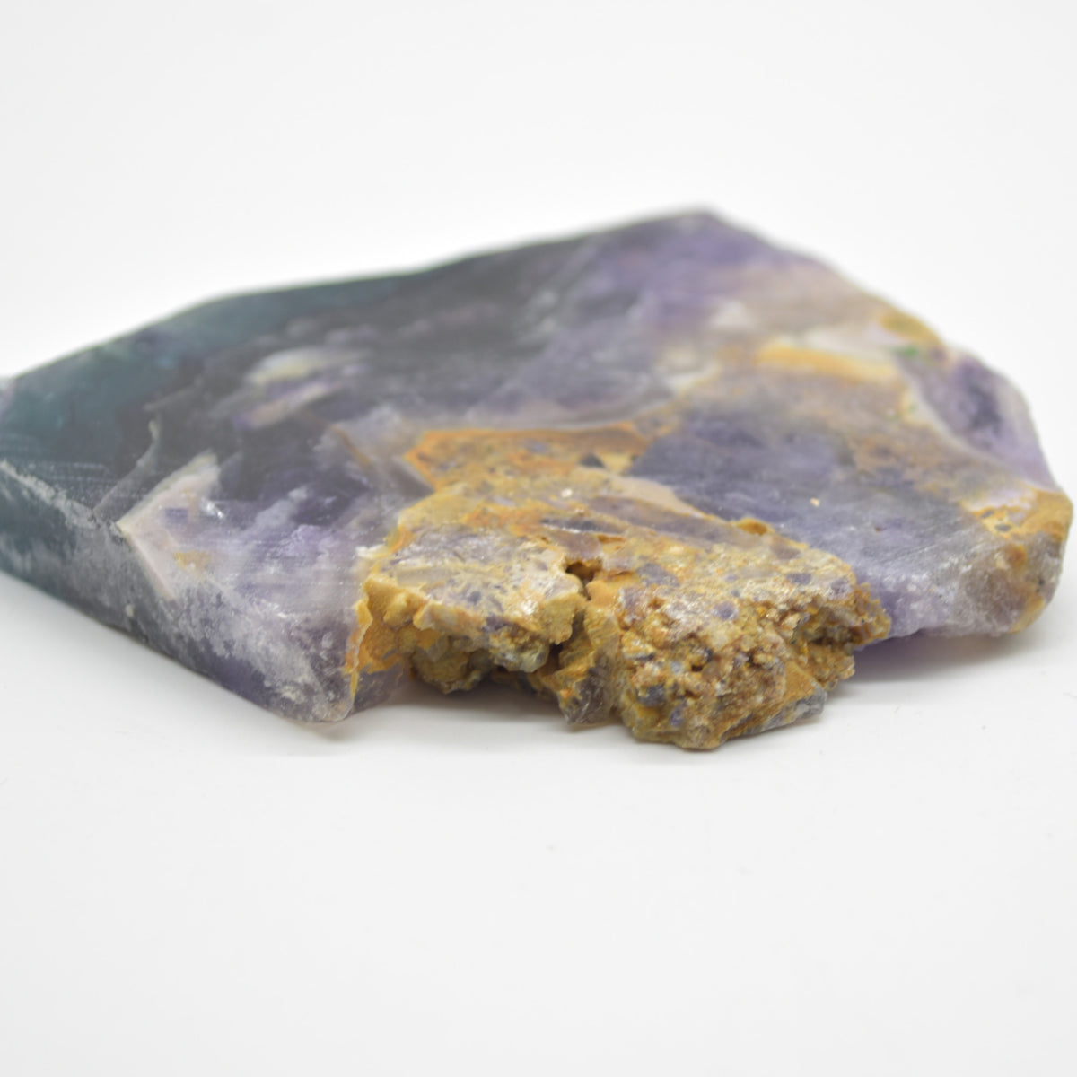 Rainbow Fluorite Freeform Slice - 108 grams - #30