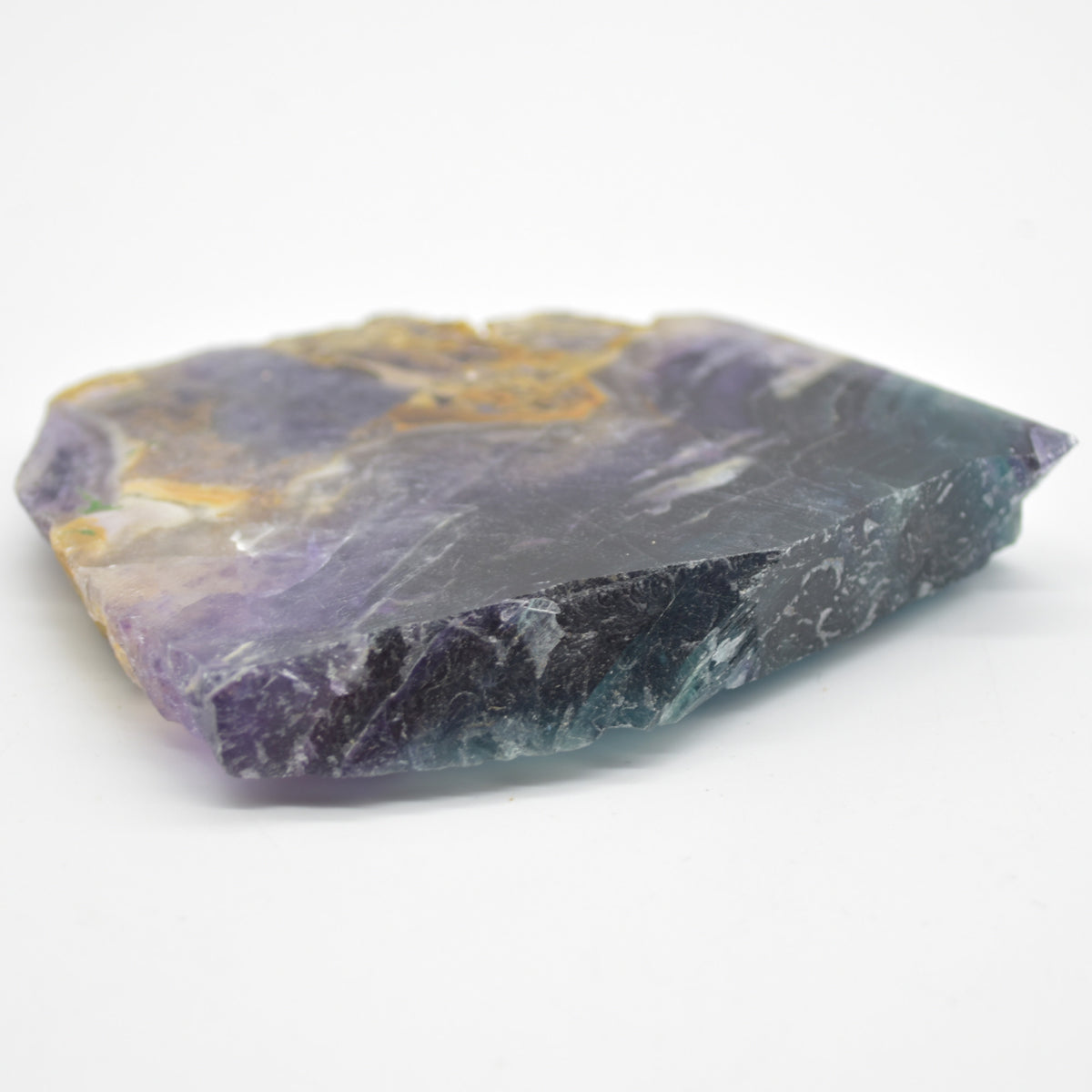 Rainbow Fluorite Freeform Slice - 108 grams - #30