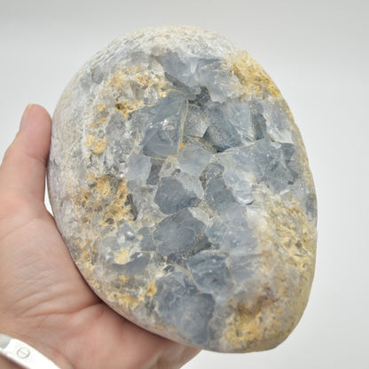 Celestite Crystal Geode - 2171 grams - #01