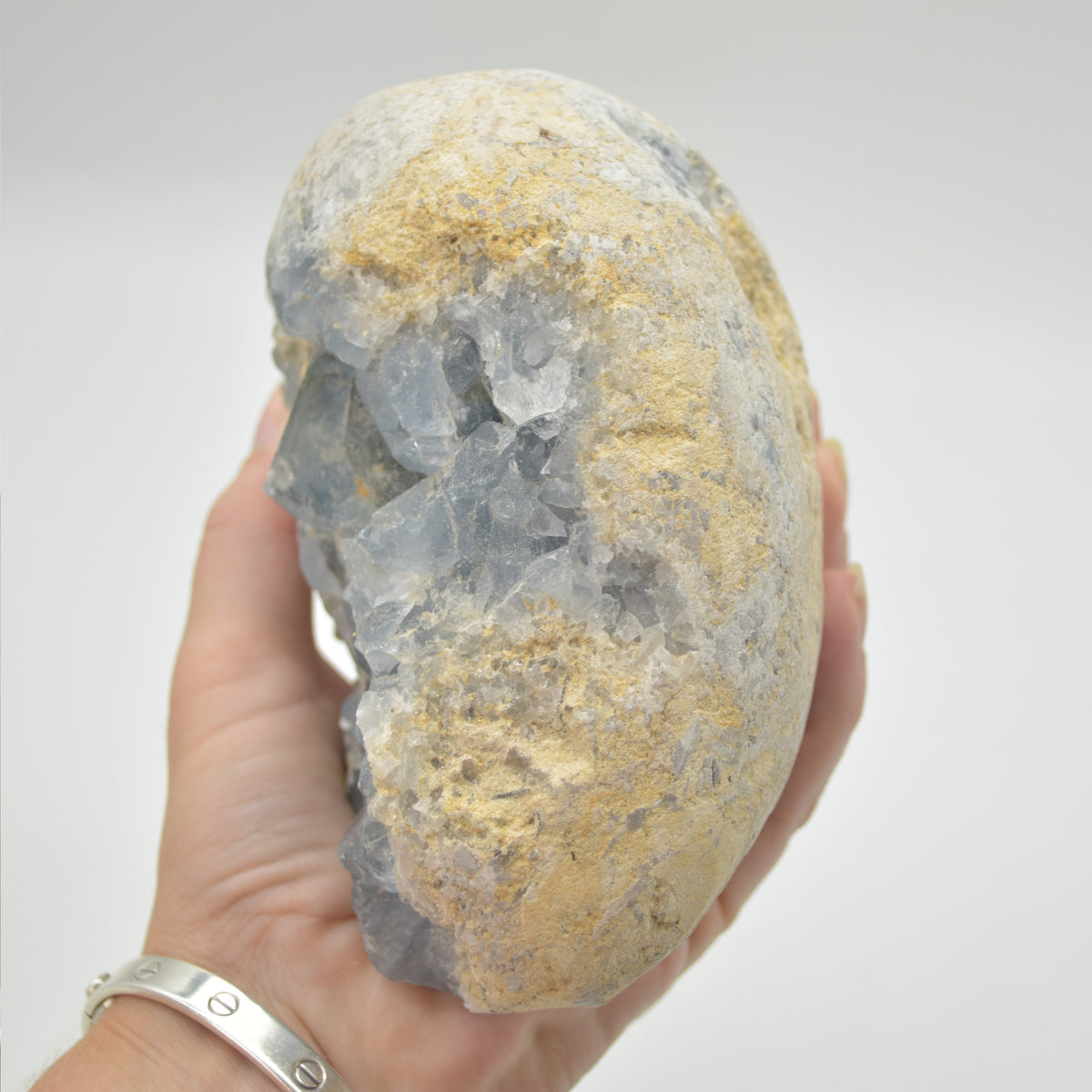 Celestite Crystal Geode - 2171 grams - #01