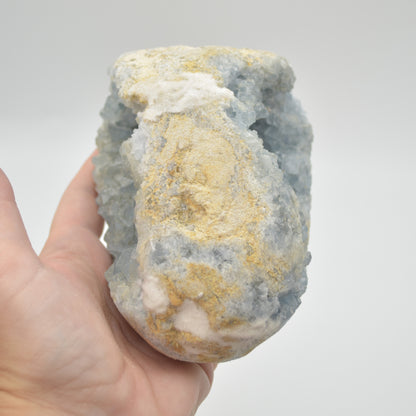 Celestite Crystal Geode - 1371 grams - #03