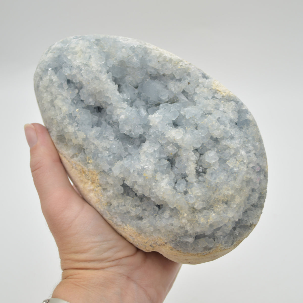 Celestite Crystal Geode - 2140 grams - #05