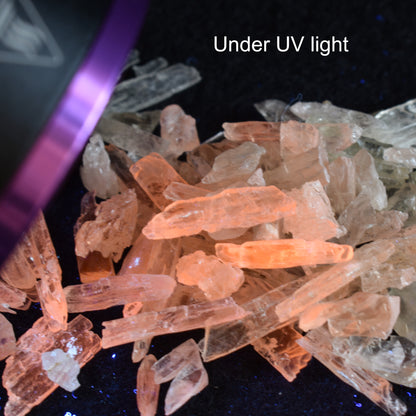 Hiddenite RARE Raw Green Kunzite Crystal Chip Specimens - 3 Sizes - 1 Count