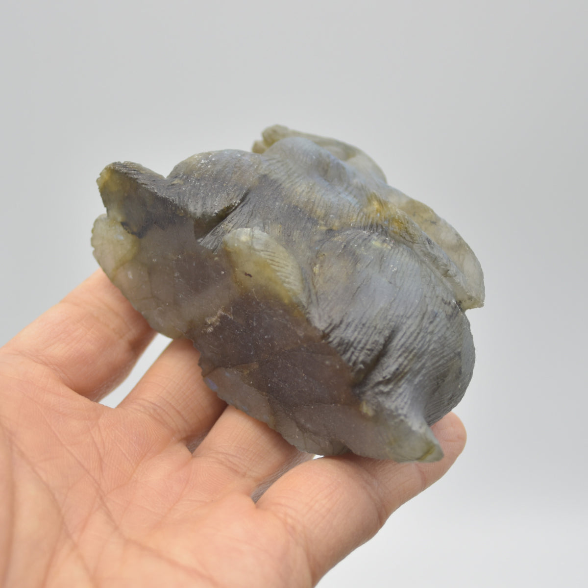 Labradorite Carved Rabbit - 9cm - 238 grams #05