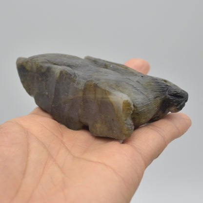 Labradorite Carved Rabbit - 9.5cm - 202 grams #10