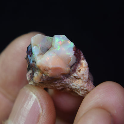Mexican Rough Raw Fire Opal in Matrix Specimen Stone - 21ct #06
