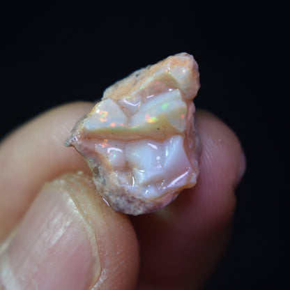Mexican Rough Raw Fire Opal in Matrix Specimen Stone - 8ct #07