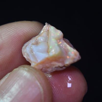 Mexican Rough Raw Fire Opal in Matrix Specimen Stone - 8ct #07