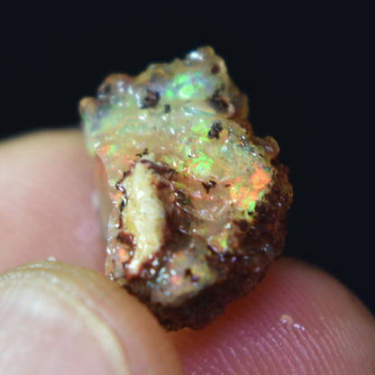 Mexican Rough Raw Fire Opal in Matrix Specimen Stone - 8ct #15