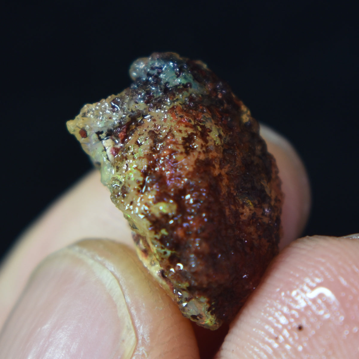 Mexican Rough Raw Fire Opal in Matrix Specimen Stone - 8ct #15