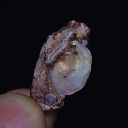 Mexican Rough Raw Fire Opal in Matrix Specimen Stone - 13.5ct #23