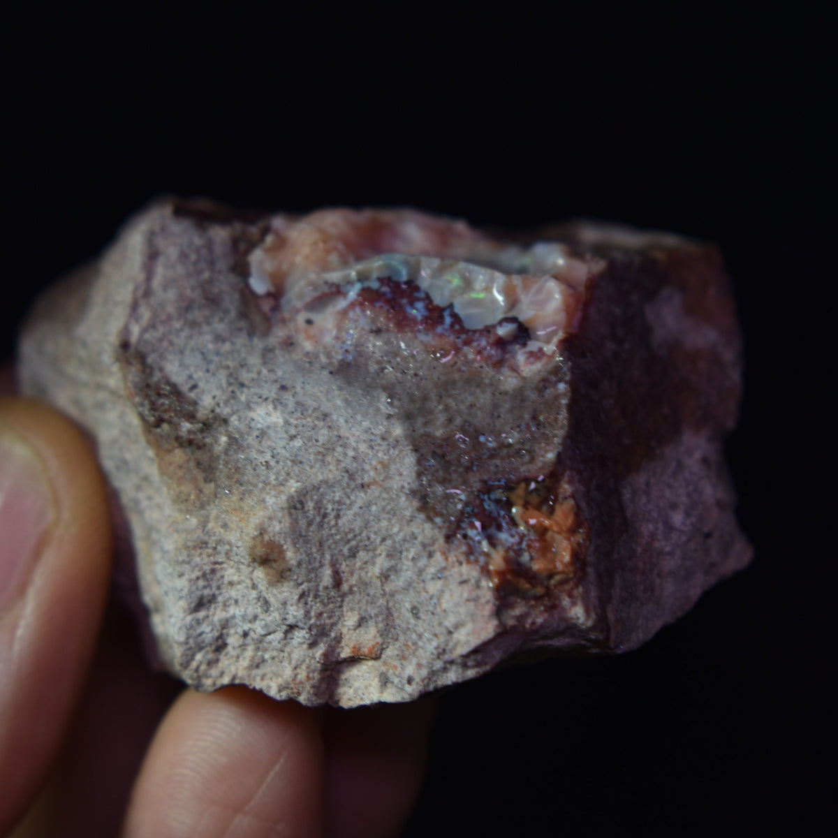 Mexican Rough Raw Fire Opal in Matrix Specimen Stone - 338ct #27