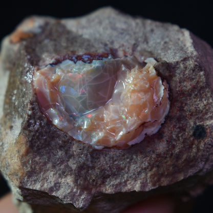 Mexican Rough Raw Fire Opal in Matrix Specimen Stone - 338ct #27