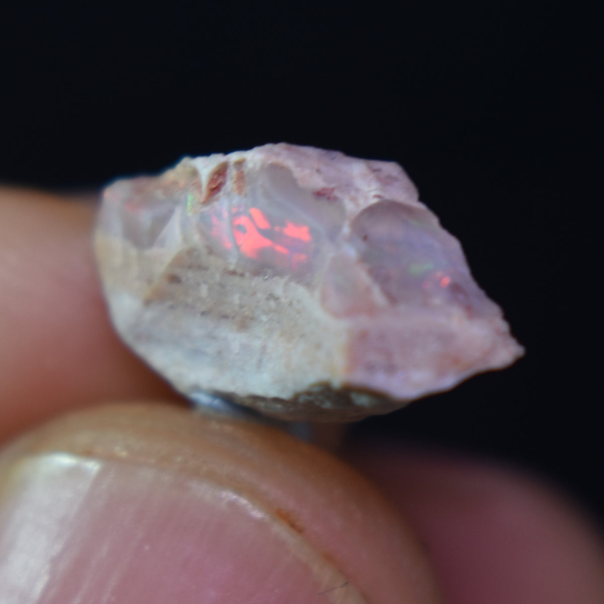 Mexican Rough Raw Fire Opal in Matrix Specimen Stone - 4ct #29