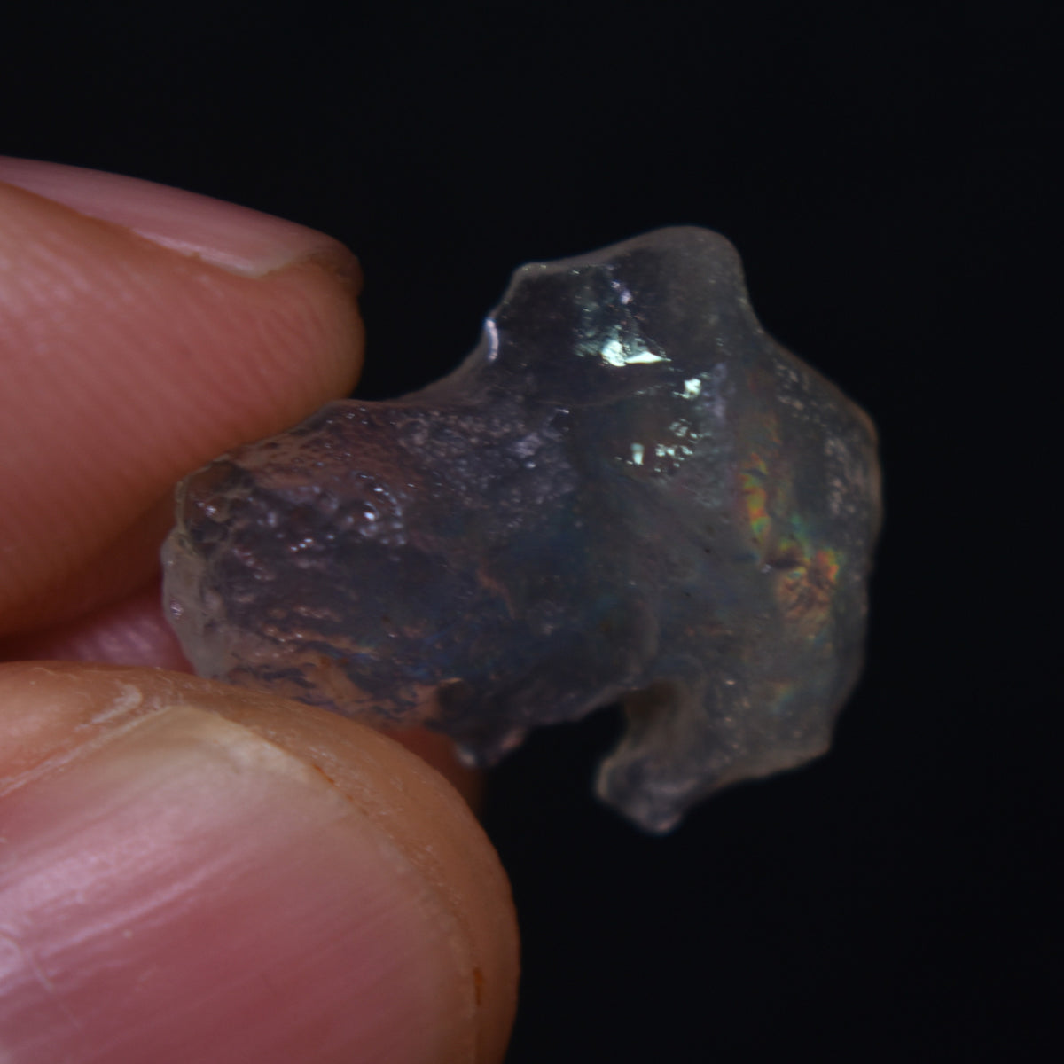 Mexican Rough Contraluz Raw Fire Opal in Matrix Specimen Stone - 7ct #34