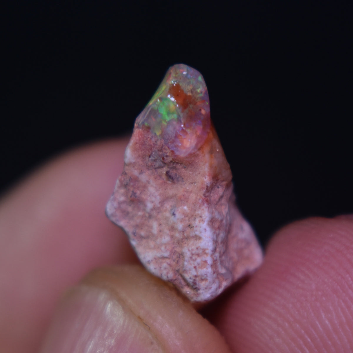 Mexican Rough Raw Fire Opal in Matrix Specimen Stone - 7.5ct #36